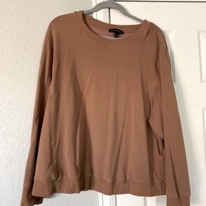 Banana Republic camel colored crew neck